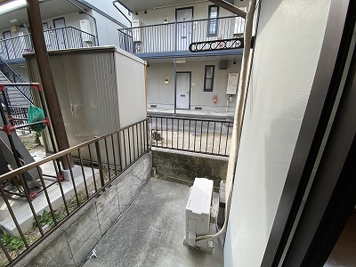 12/23 バルコニー