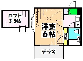 ジュネパレス船橋第11の間取り