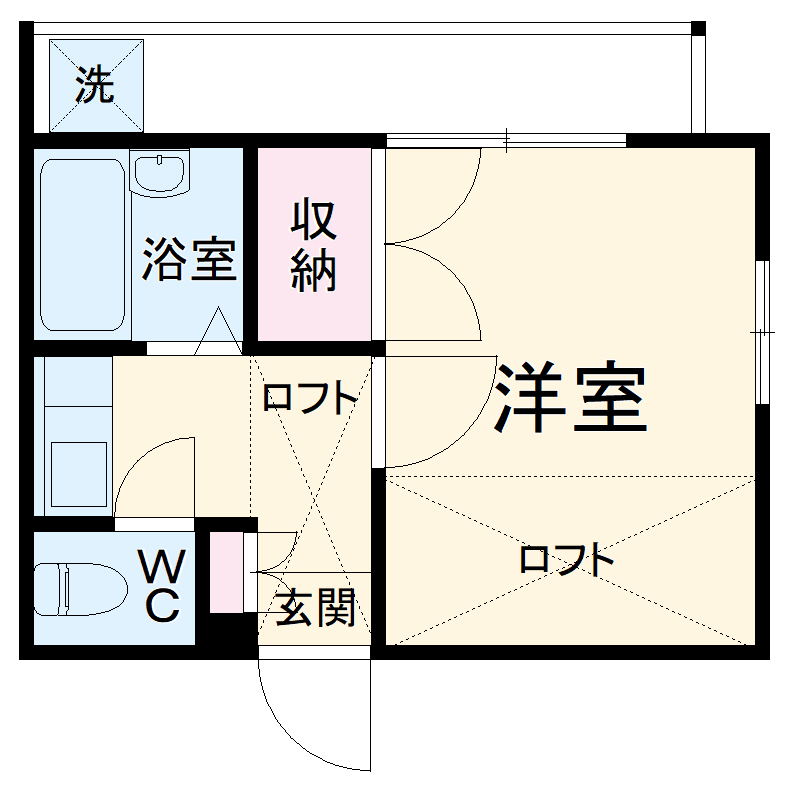 グランドゥール草加北谷の間取り