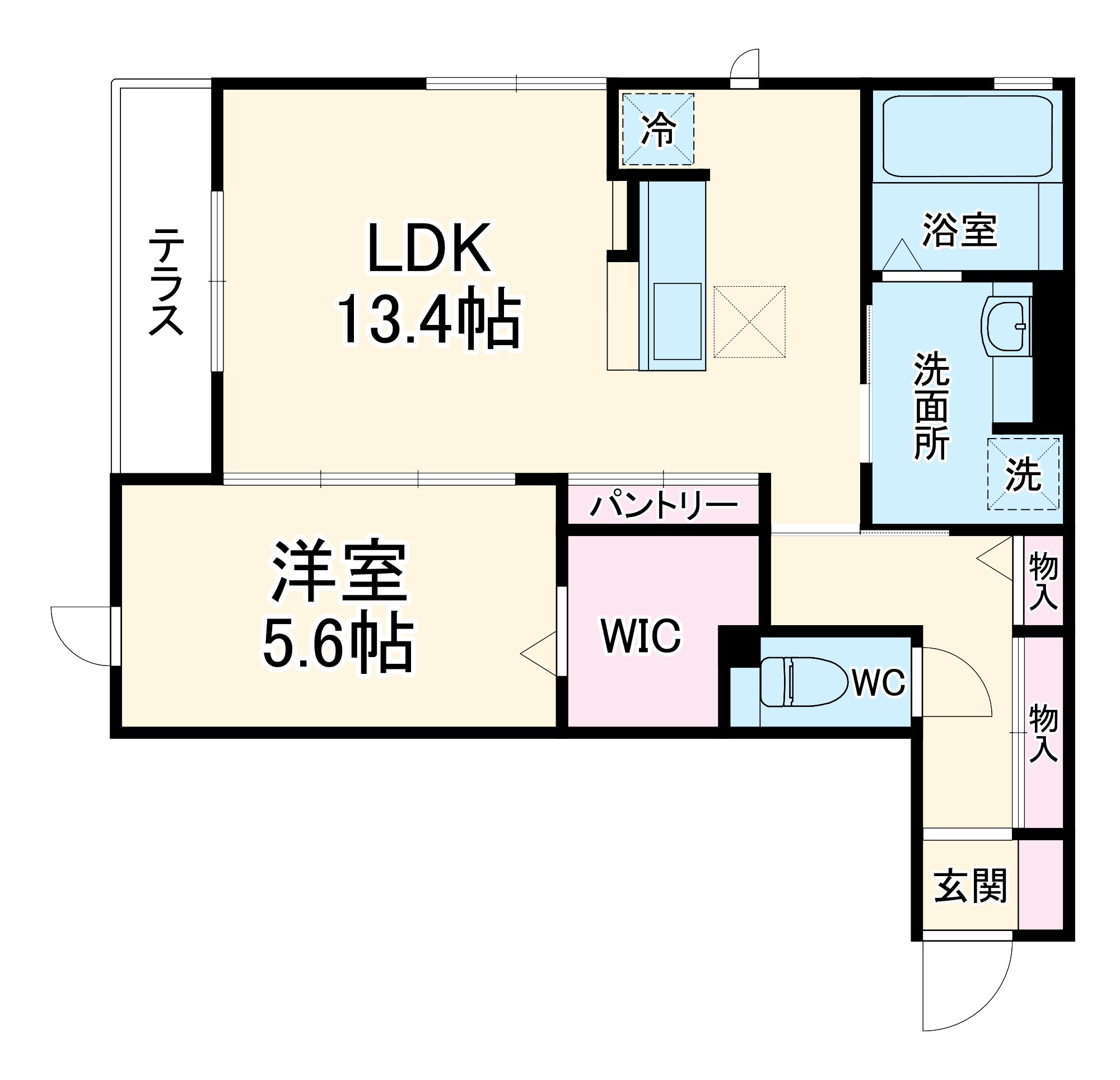 ラムリテンの間取り