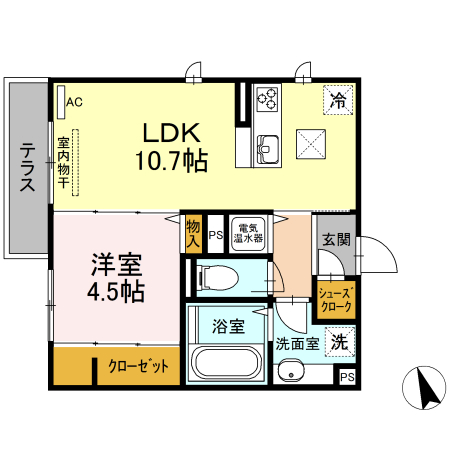パラカントの間取り