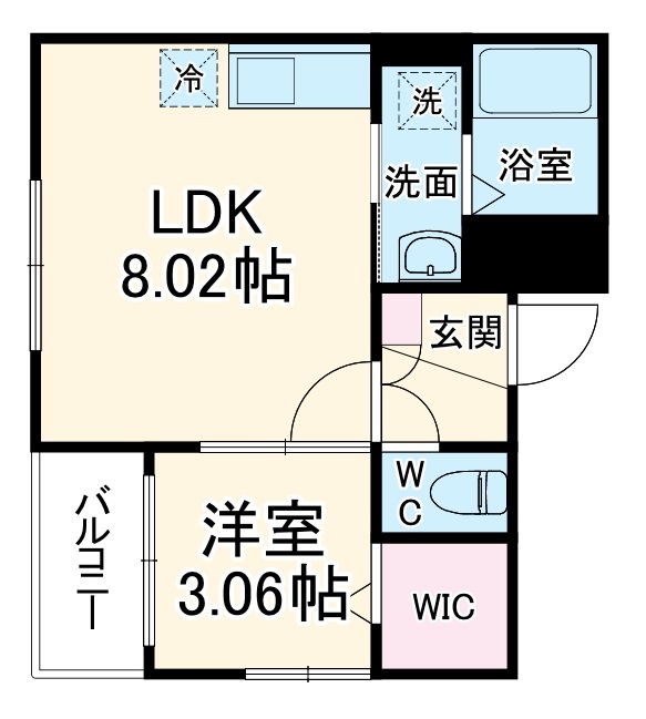 プルマン草加の間取り