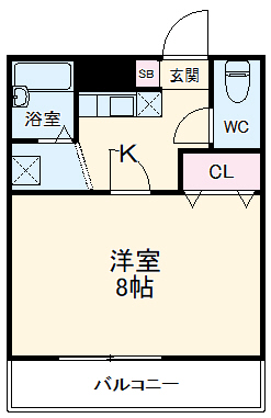 プレジール リモージュの間取り