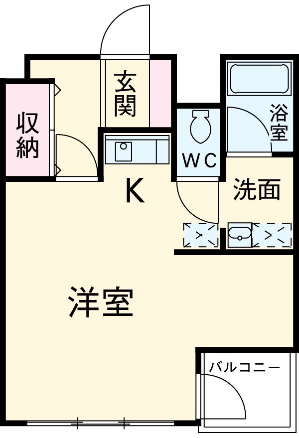 マンチェスターの間取り