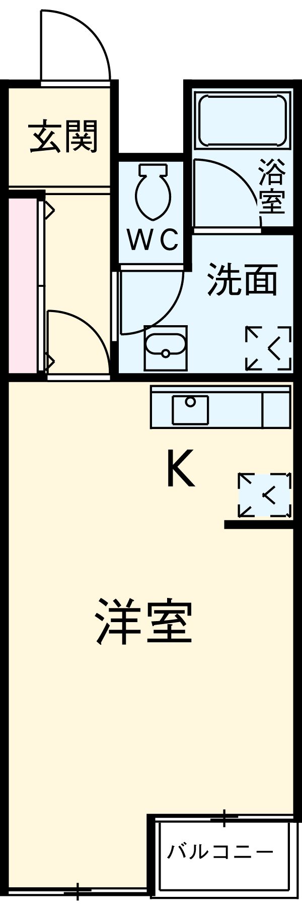 マンチェスターの間取り