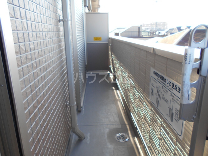 12/24 バルコニー