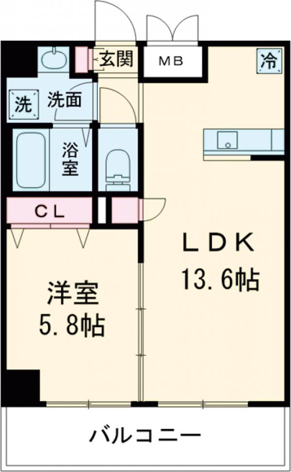 グランパルク小金井の間取り