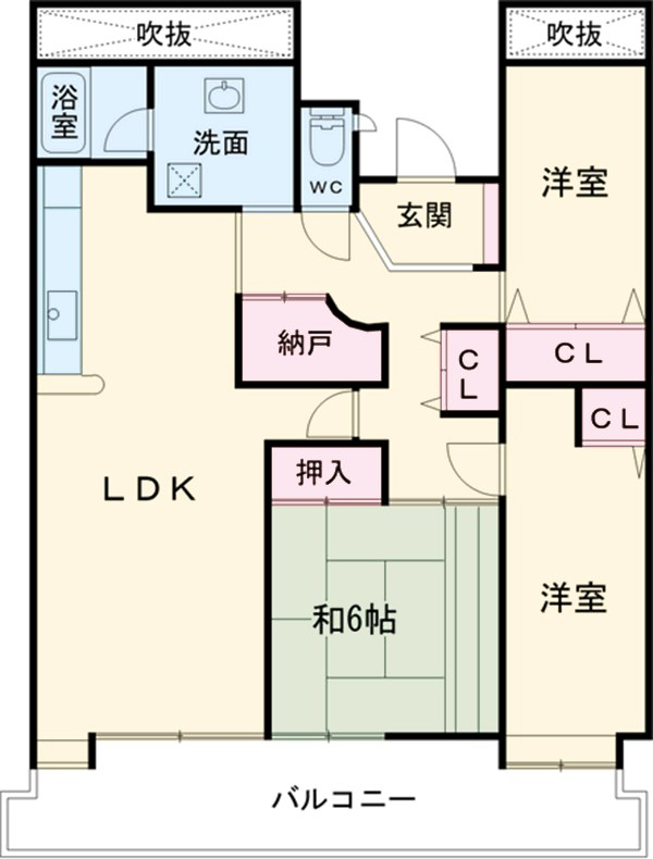 T-oneMIYAHARAWestBの間取り