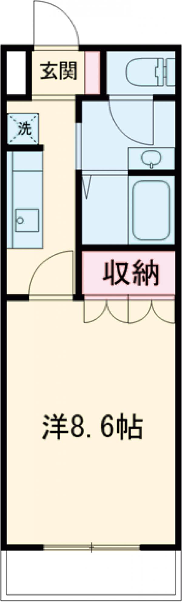 レジデンス小金井の間取り