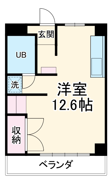 第二サワダシティの間取り