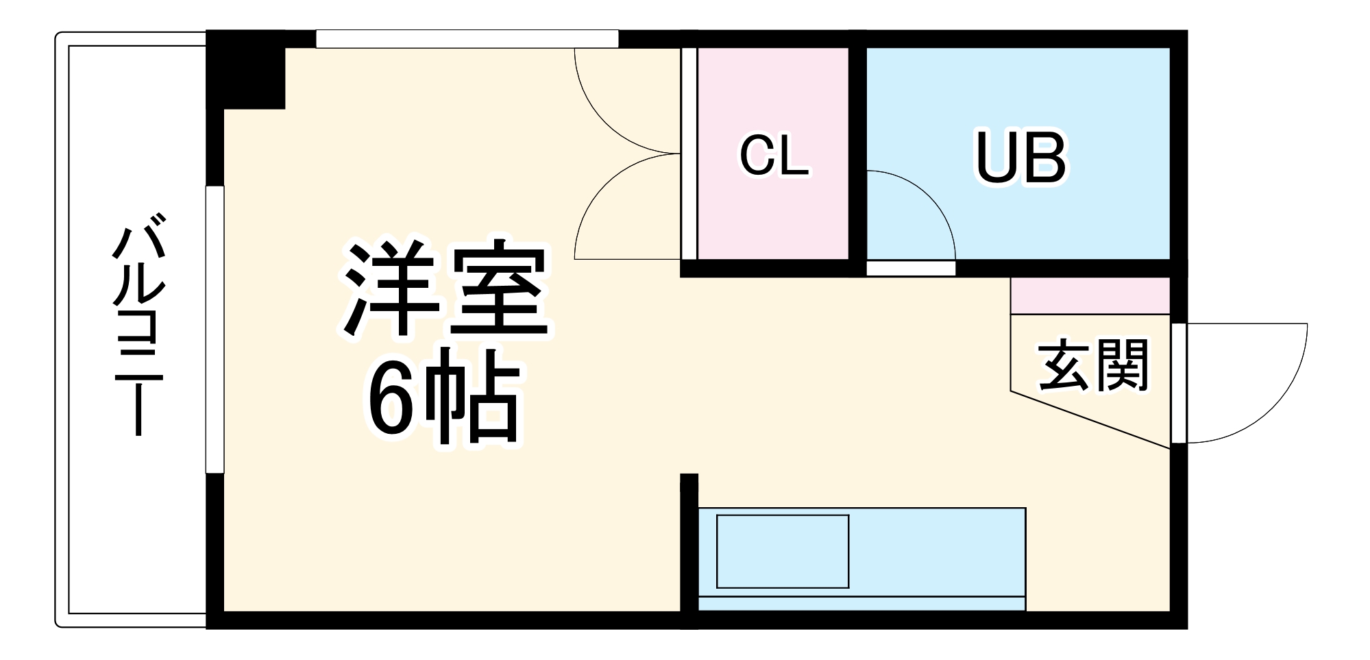 白山パレドールの間取り