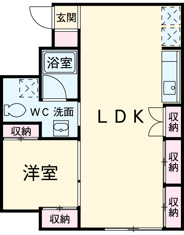 THE HIRIN GARDENの間取り