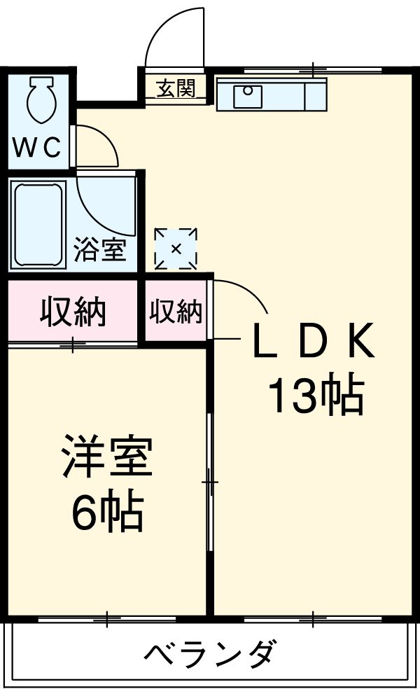 エクセルマンションの間取り