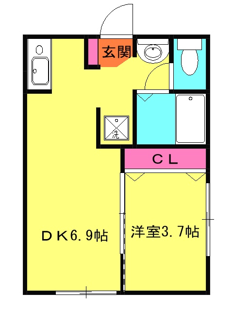 ミストラルの間取り