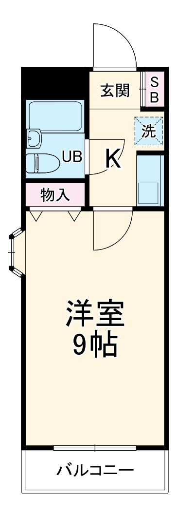 エクレール南町田の間取り