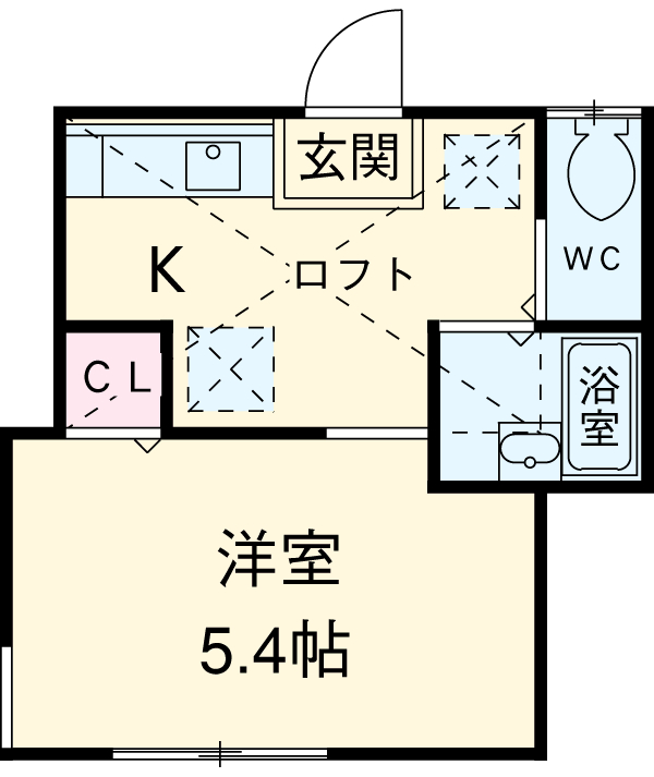 アルテ馬堀海岸の間取り
