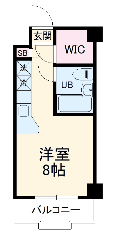 パークスクエア武蔵中原の間取り