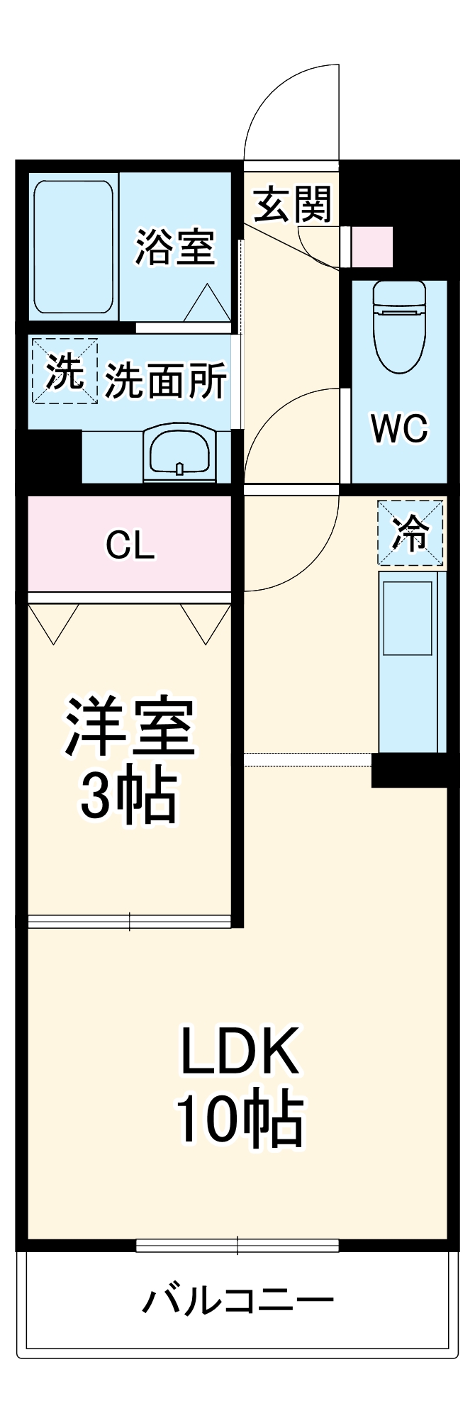 モンサン・フローラの間取り