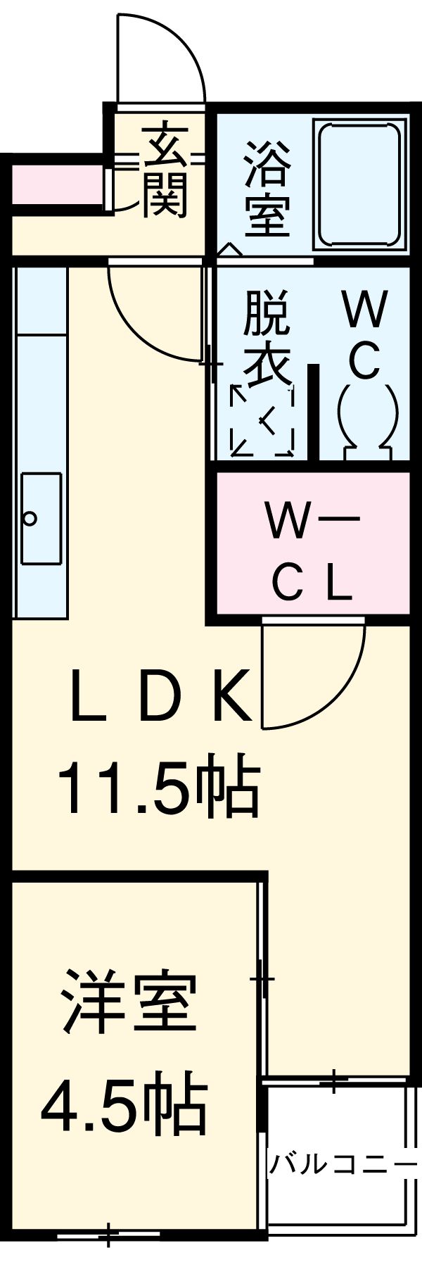 ラディファンスの間取り