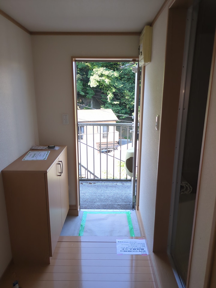 8/28 玄関