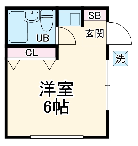 棗明隆館の間取り