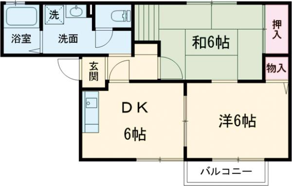 フローレンス藤塚の間取り