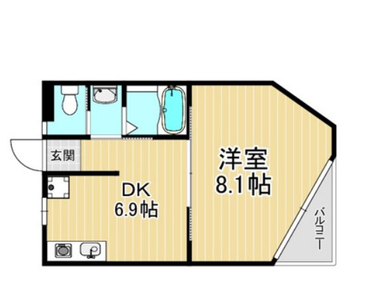 エルスタンザ武蔵小金井の間取り