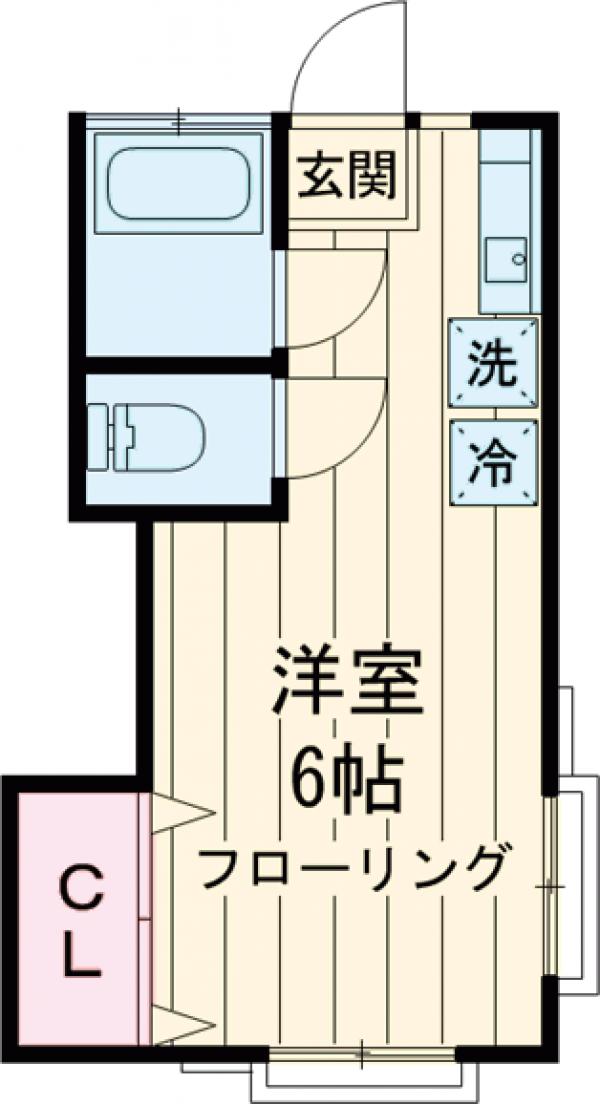 ラシュールつくばの間取り