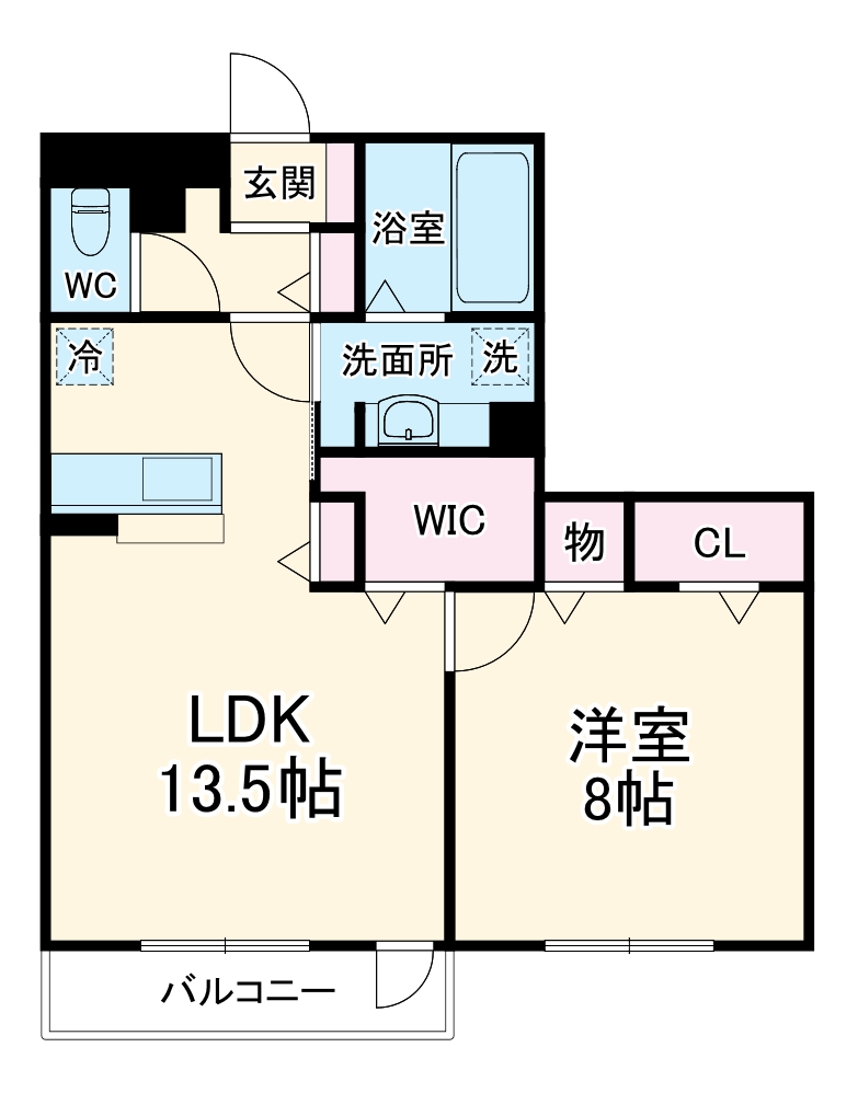ベルレージュの間取り