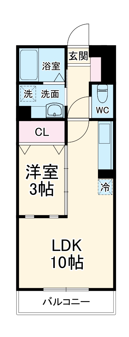 エスポワール八汐の間取り
