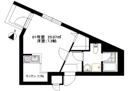 b’CASA Modernaの間取り
