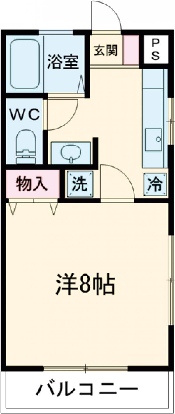 サンハイムミヤタＢの間取り