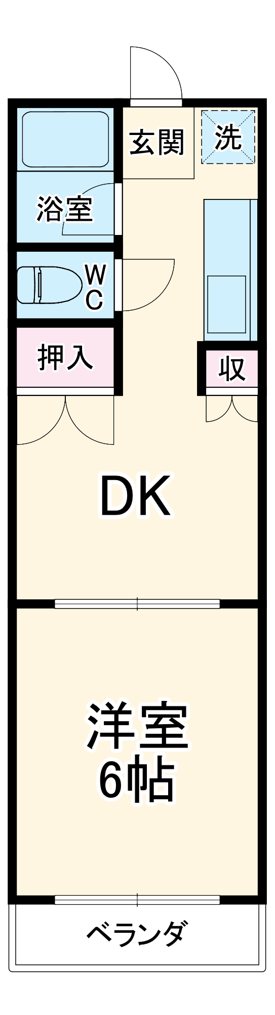ニューアピア清水の間取り