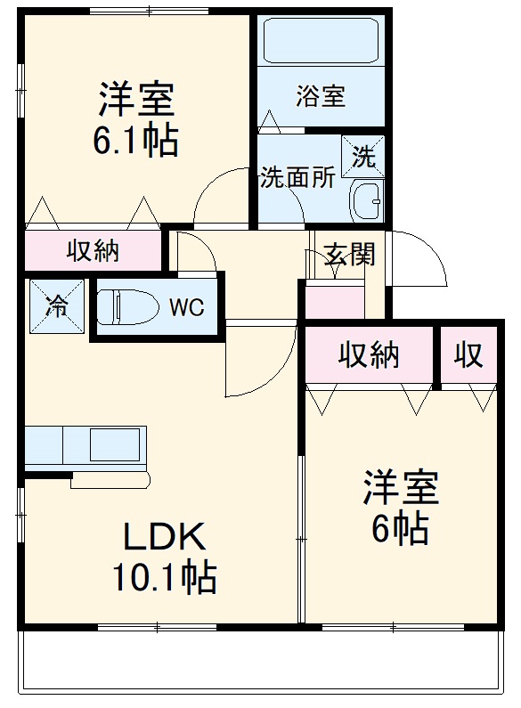 Esperanzaの間取り