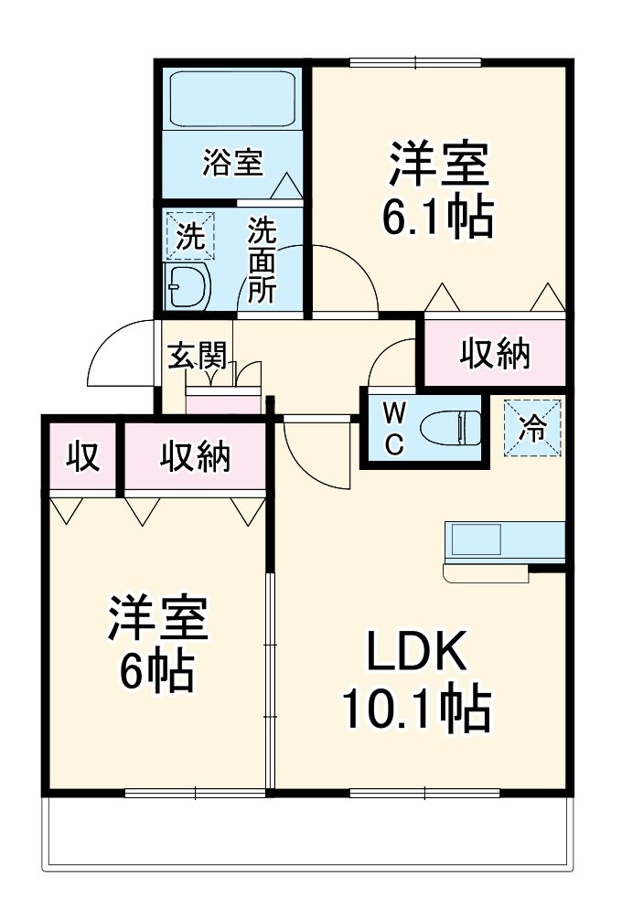 Esperanzaの間取り