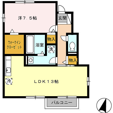 ファミリア矢戸の間取り