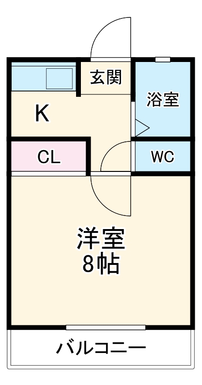 ドエルKM2の間取り