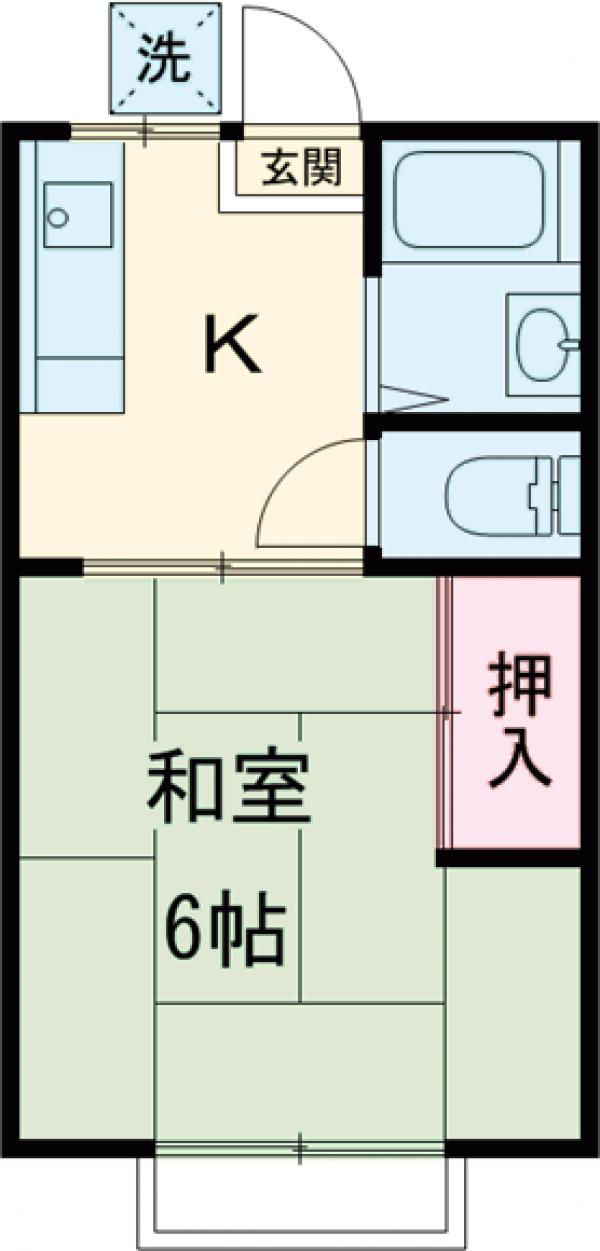 パナハイツ井上の間取り