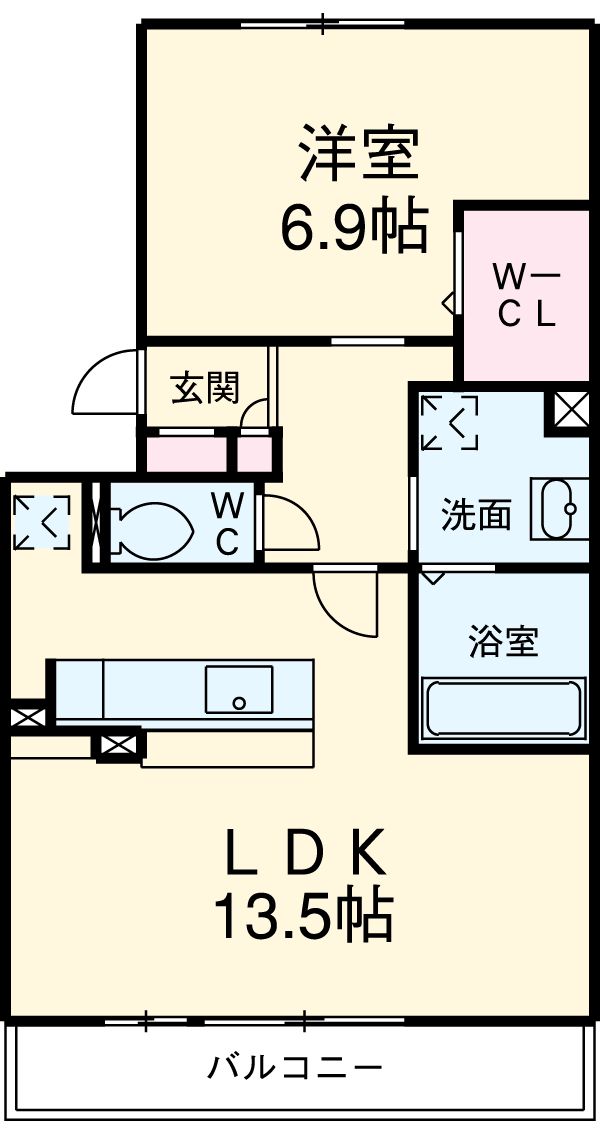 フィオーレの間取り