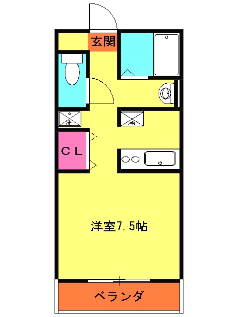 ビラ堀ノ内の間取り