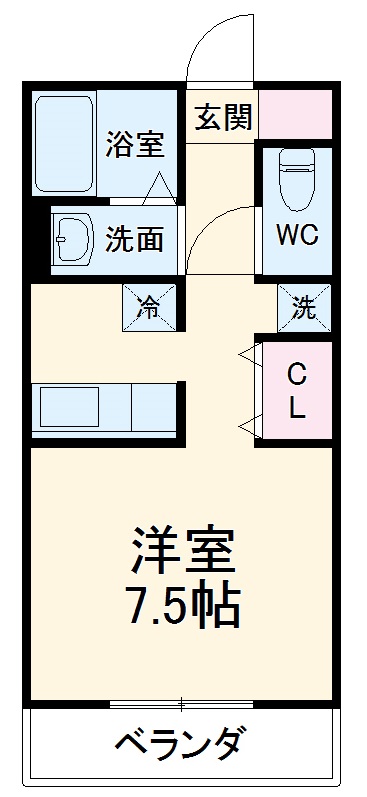 ビラ堀ノ内の間取り