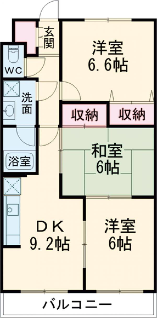 プライムアーバン武蔵小金井の間取り