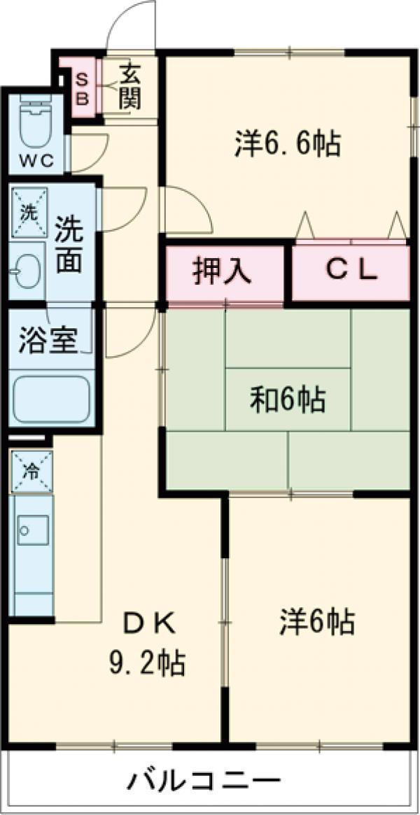 プライムアーバン武蔵小金井の間取り