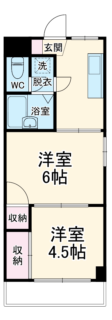 アビタシオン道の間取り