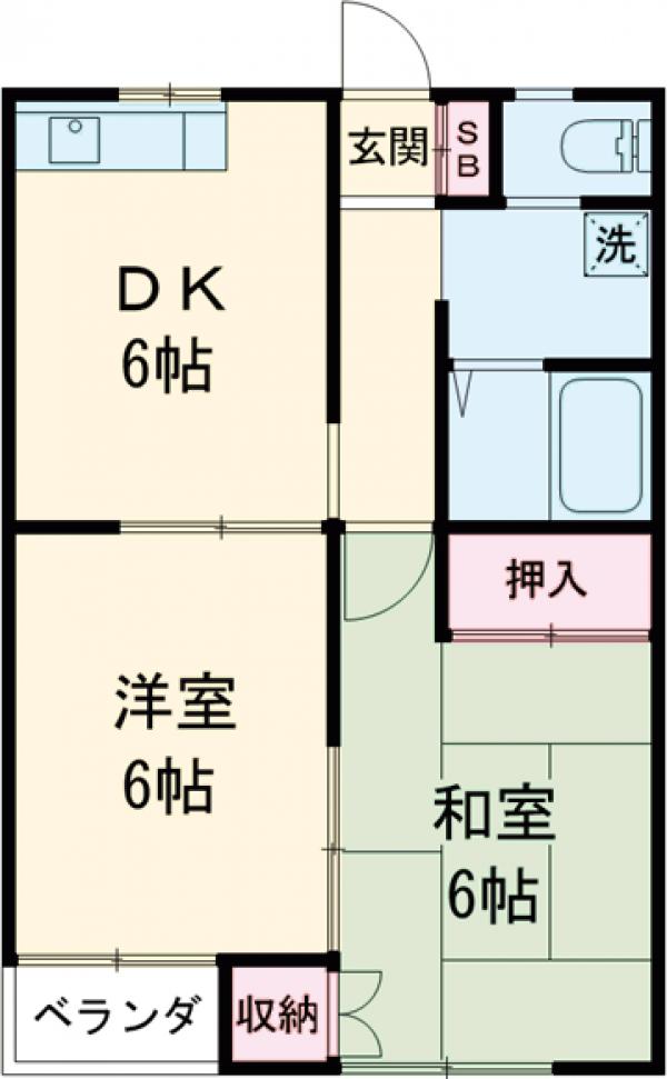 カーサ上豊岡の間取り