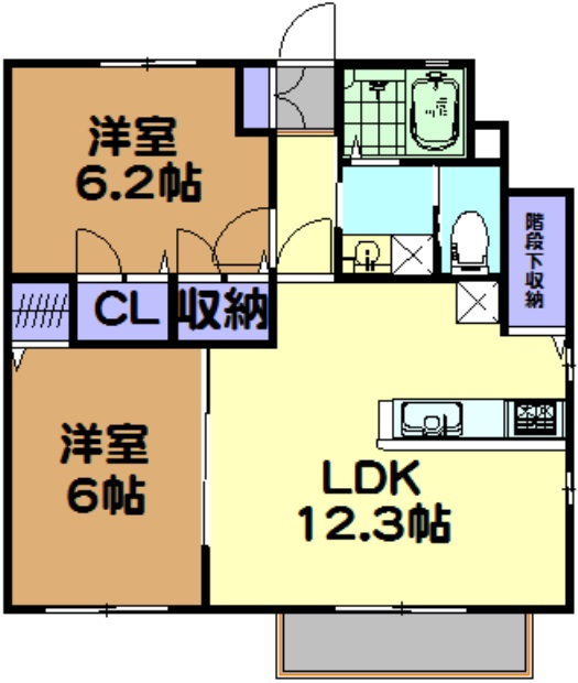 エスポワールの間取り