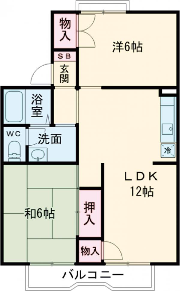グロワールいとうの間取り