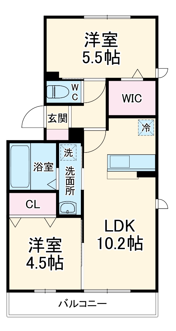 アドニス・ハイムの間取り