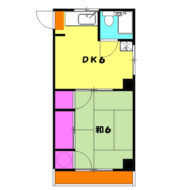 日の出ニューコーポの間取り