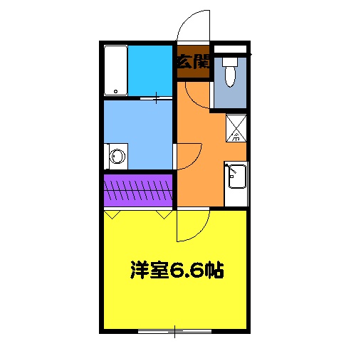 ミントハウスの間取り